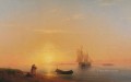 Las costas de Dalmacia 1848 Romántico Ivan Aivazovsky ruso